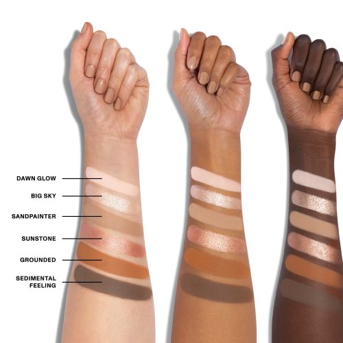 MORPHE 18W NaturalWonder Artistry Palette ArmSwatches Row1