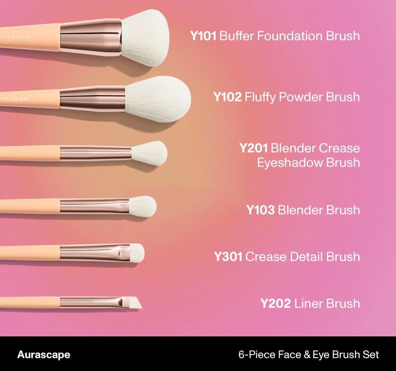 Morphe 2023 Aurascape Brushes