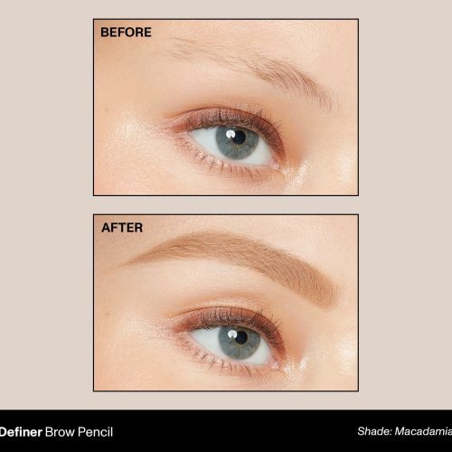 Morphe 2023 Brow Definer BeforeAfter Macadamia