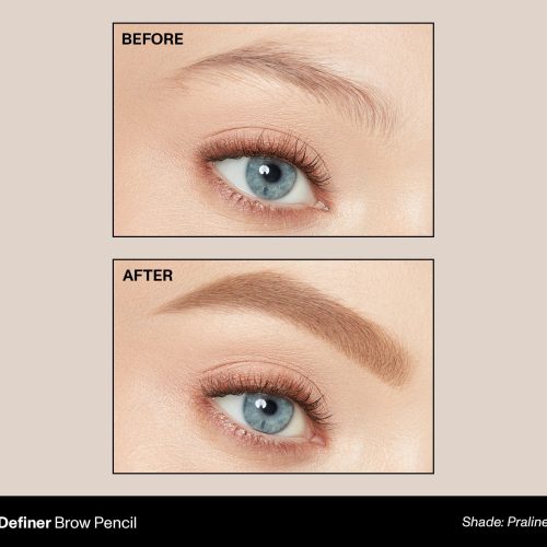 Morphe 2023 Brow Definer BeforeAfter Praline