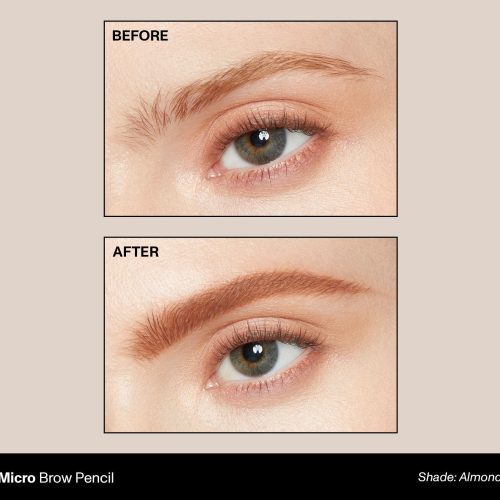 Morphe 2023 Brow Micro BeforeAfter Almond