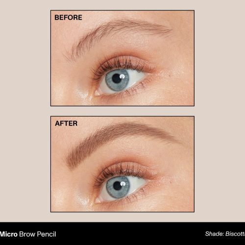 Morphe 2023 Brow Micro BeforeAfter Biscotti