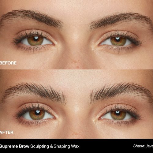 Morphe 2023 Brow Tinted Wax BeforeAfter Java