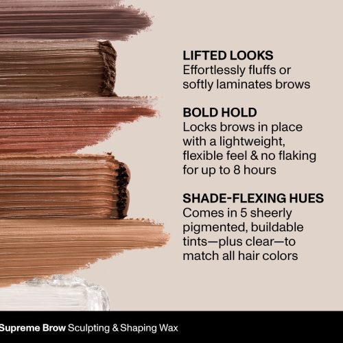 Morphe 2023 Brow Tinted Wax ClaimsIngredients