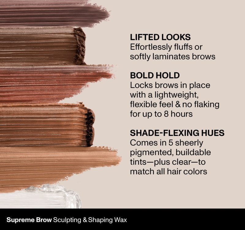 Morphe 2023 Brow Tinted Wax ClaimsIngredients