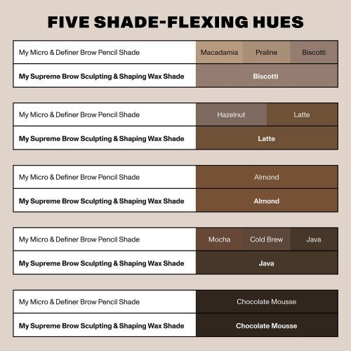 Morphe 2023 Brow Tinted Wax ShadeFlexing