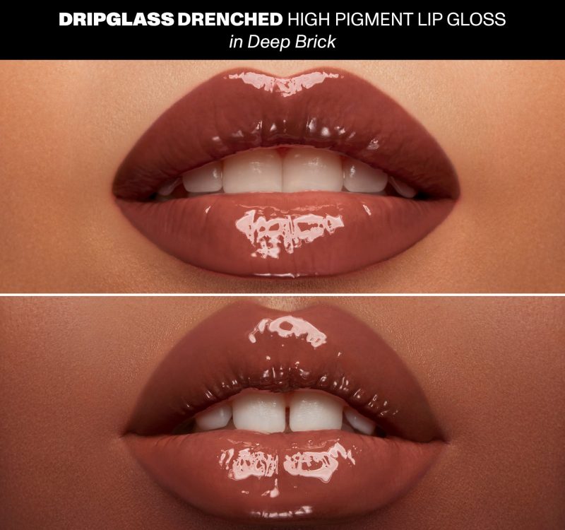 Morphe 2023 DripGlass Drenched Lip Macro DeepBrick