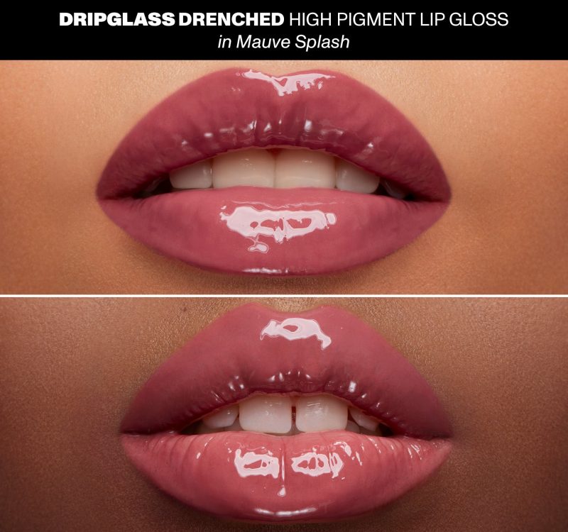 Morphe 2023 DripGlass Drenched Lip Macro MauveSplash