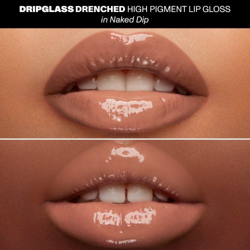 Morphe 2023 DripGlass Drenched Lip Macro NakedDip