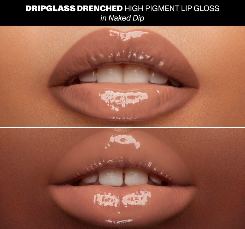 Morphe 2023 DripGlass Drenched Lip Macro NakedDip