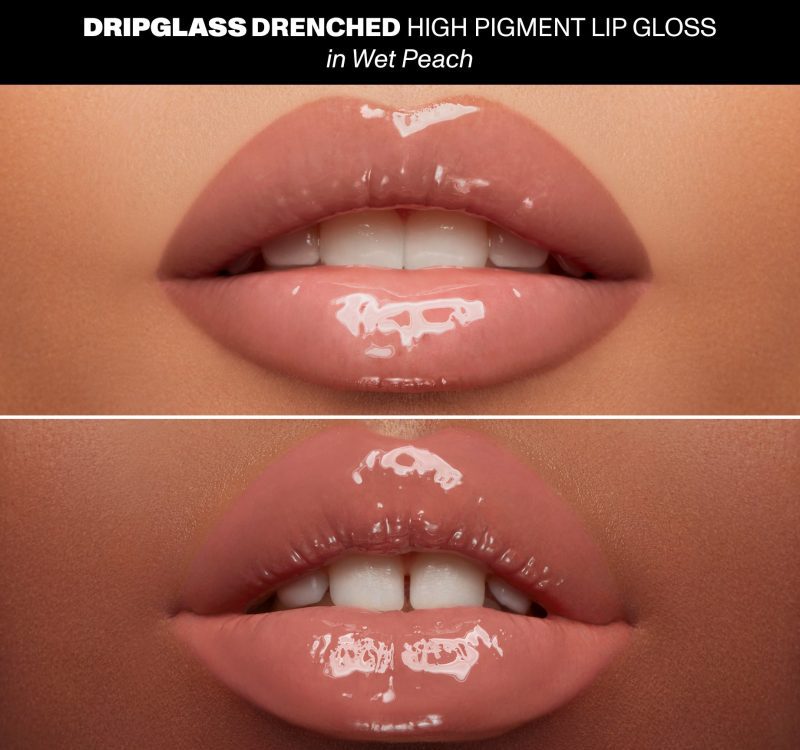 Morphe 2023 DripGlass Drenched Lip Macro WetPeach