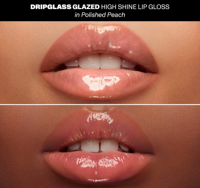 Morphe 2023 DripGlass Glazed Lip Macro PolishedPeach