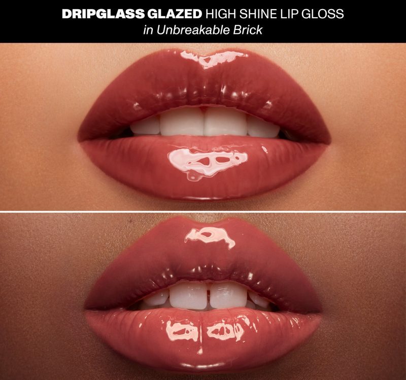 Morphe 2023 DripGlass Glazed Lip Macro UnbreakableBrick