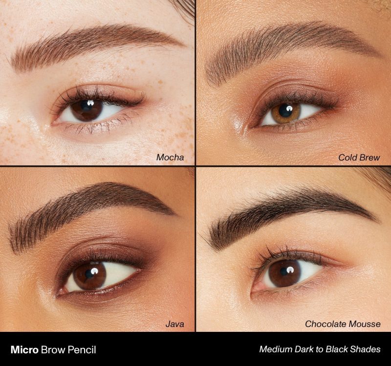 Morphe 2023 Micro Brow Macros MediumDark Black