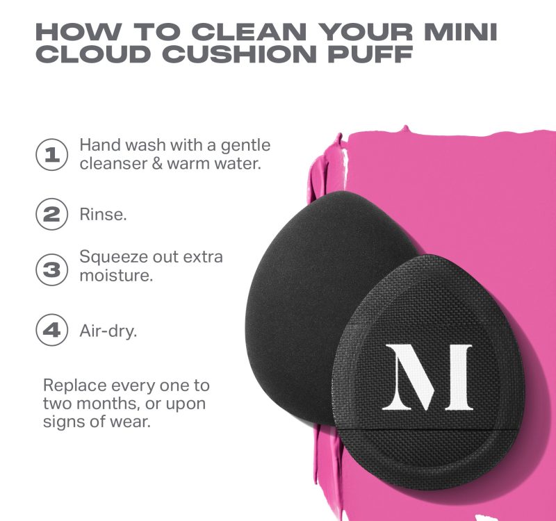 Morphe 2024 Designed Asset CloudCushion Cleaning