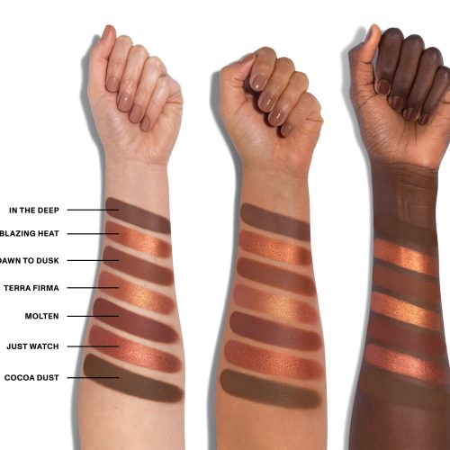 Morphe GildedDesert Palette ArmSwatch Row2