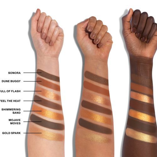 Morphe GildedDesert Palette ArmSwatch Row3