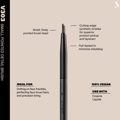 Morphe VeganProSeries DetailBrush Diagram V303