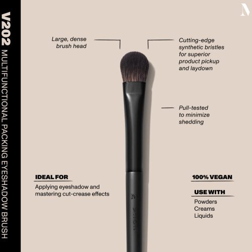 Morphe VeganProSeries EyeBrush Diagram V202