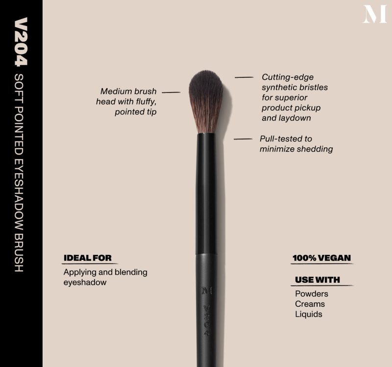 Morphe VeganProSeries EyeBrush Diagram V204