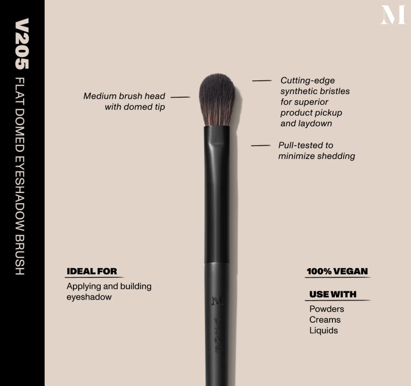 Morphe VeganProSeries EyeBrush Diagram V205