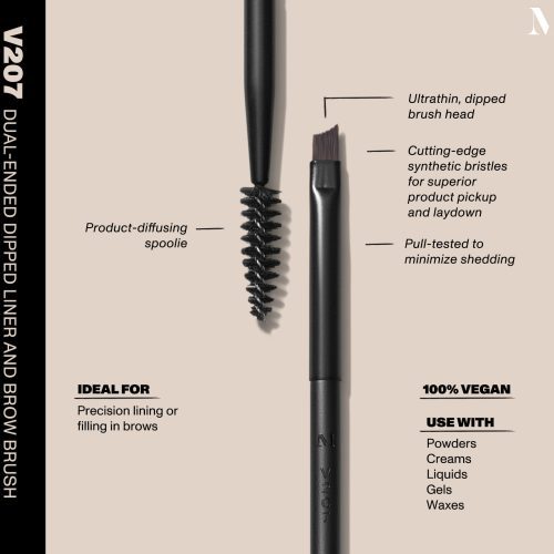 Morphe VeganProSeries EyeBrush Diagram V207