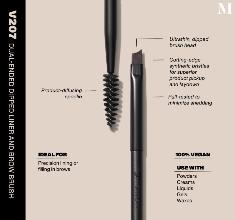 Morphe VeganProSeries EyeBrush Diagram V207