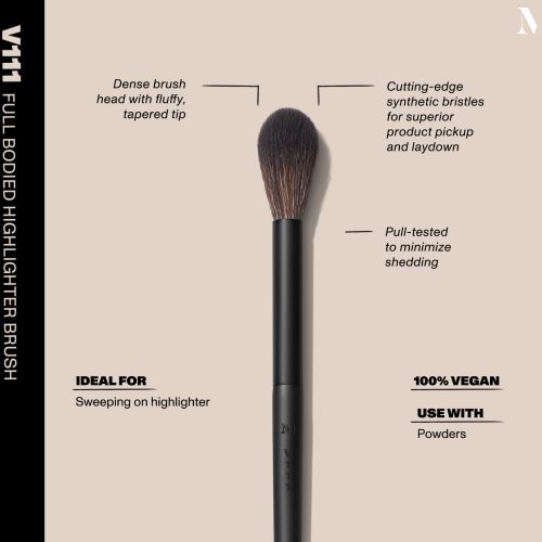 Morphe VeganProSeries FaceBrush Diagram V111