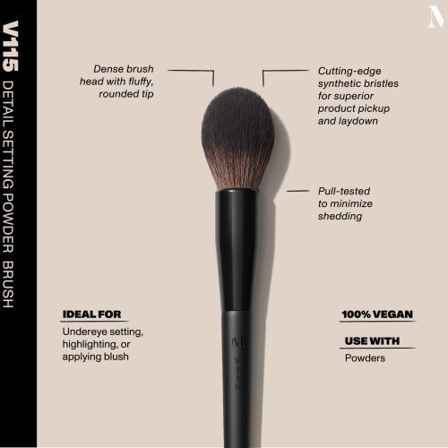 Morphe VeganProSeries FaceBrush Diagram V115